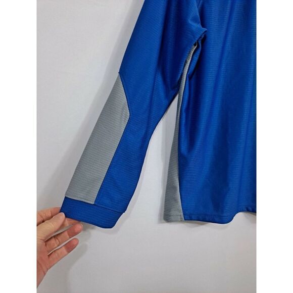 Under Armour Boys Pullover Jacket NWT.  Blue And Gray,  Size Small. - Picture 4 of 11